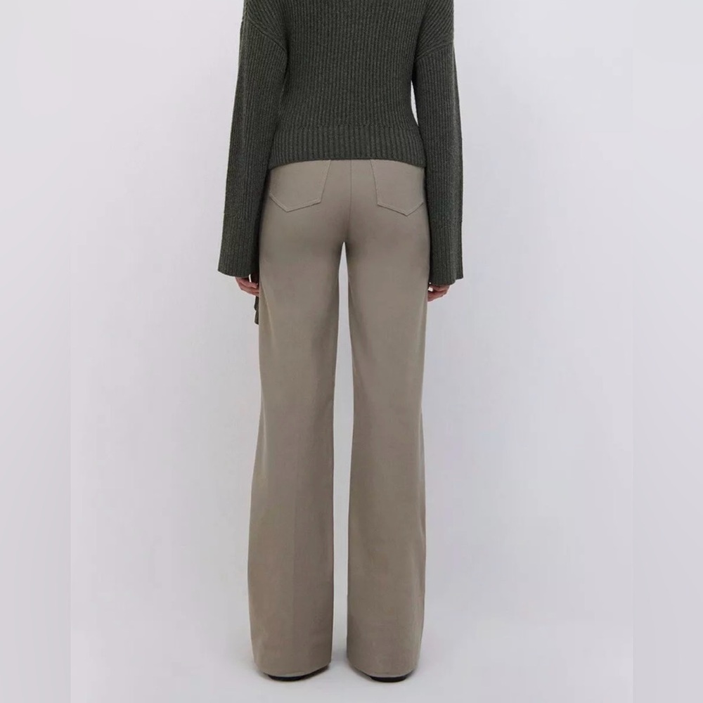 Jonathan Simkhai Kassandra Boot Cut Trousers - Picture 4 of 16